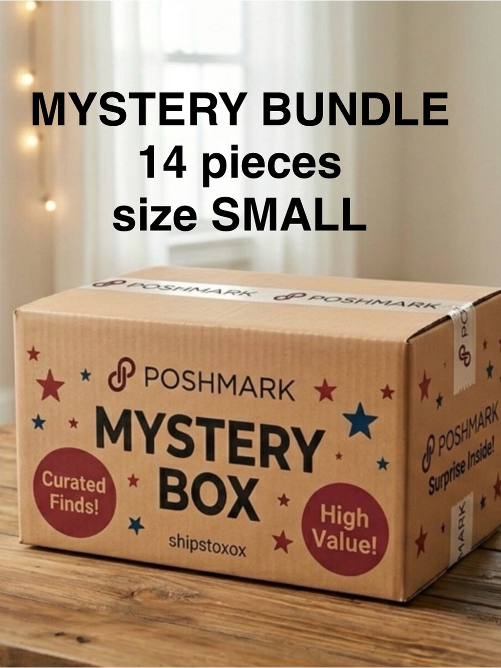 MYSTERY BUNDLE 
All Women's Size SMALL 
14 Pieces in Total